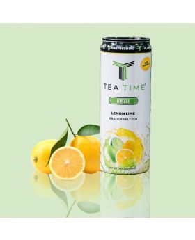 TEA TIME KRA SELTZER LIMEADE 4CT