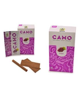 CAMO TEA WRAPS GRAPE 25/5PK