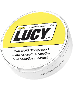 LUCY POUCHES 8MG MANGO 5CT
