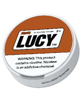 LUCY POUCHES 8MG TOBACCO 5CT
