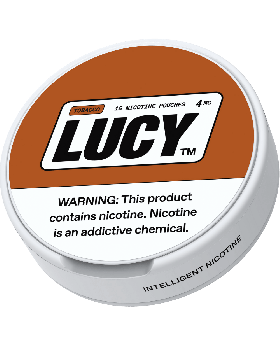 LUCY POUCHES 4MG TOBACCO 5CT