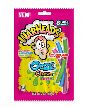 WARHEAD PEG OOZE CHEWZ ROP 3OZ12