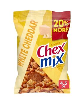 CHEX MIX WHITE CHEDDAR 4.5OZ 8C