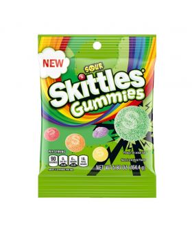SKITTLES PEG GUMMI SOUR 5.8OZ1CT