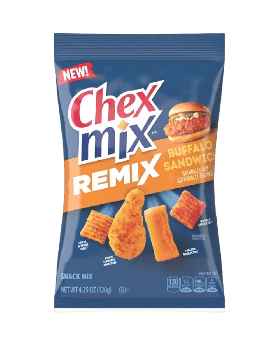 CHEX MIX REMIX BUFFALO 4.25OZ 8C