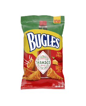BUGLES HOT TABASCO 3OZ 6CT