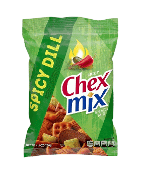 CHEX MIX SPICY DILL 4.5OZ 8CT