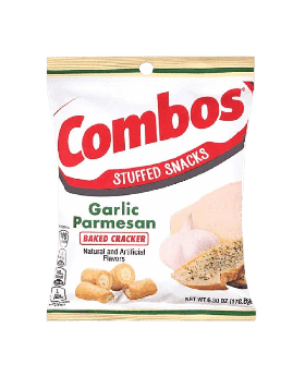 COMBOS PEG GARLIC PARME 6.3OZ1CT