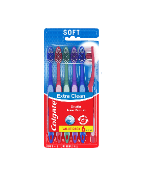 COLGATE TOOTH BRUSH SOFT 6PK