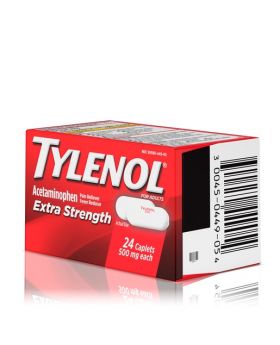 TYLENOL EXTRA STRENGTH CAP 24CT