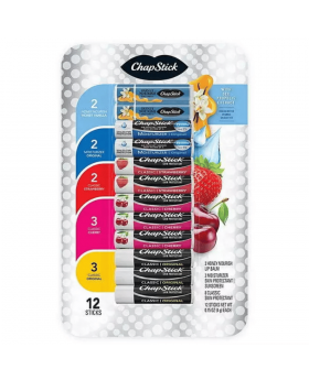 CHAPSTICK VARIETY PACK 12CT