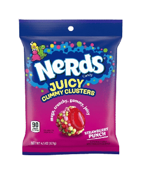 NERDS PEG JUICY GUMMY 4.5OZ 12CT