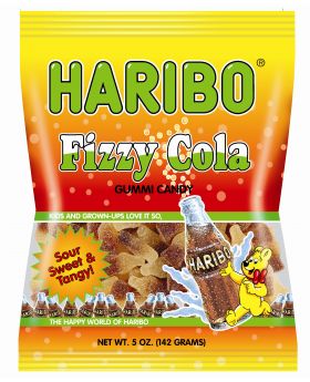 HARIBO PEG FIZZY COLA 5OZ 12CT