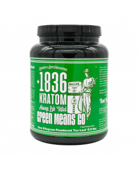 1836 KRATOM 1KG GREEN MEANS 1CT