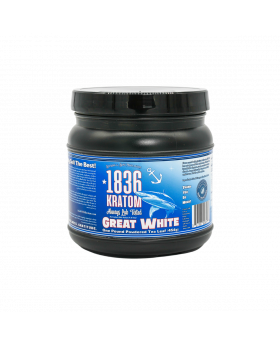 1836 KRATOM 1LB GREAT WHITE 1CT