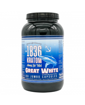 1836 KRATOM CAP 1KG GREAT WHITE