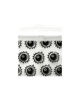 APPLE BAGS 3434 PRINTED 8 BALL 10PACK