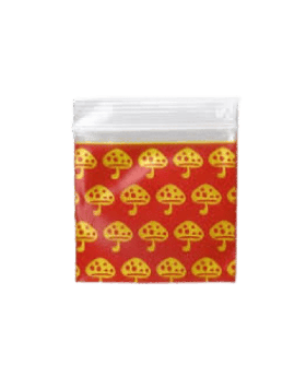 APPLE BAGS 3434 PRINTED MUSHROOM 10PACK