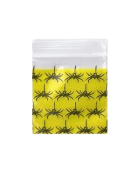 APPLE BAGS 3434 PRINTED BLACK WIDOW 10PACK