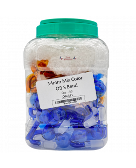 GLASS OB 14M MIX COLR OBJ111 50C