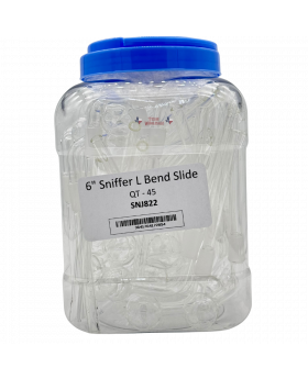 GLASS SNIFFER 6IN L SNJ822 45CT