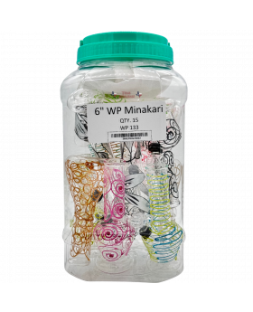GLASS WP 6IN MINAKARI WP133 15CT