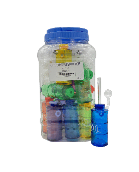 GLASS SNIFFER OIL DRUM SN0428 17
