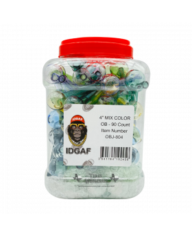 GLASS OB 4IN MIX OBJ804 90CT