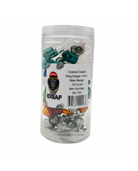 GLASS 14M MALE BANGER BN700 30CT