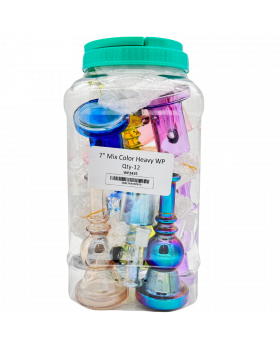 GLASS WP 7IN COLOR MIX WP3435 12