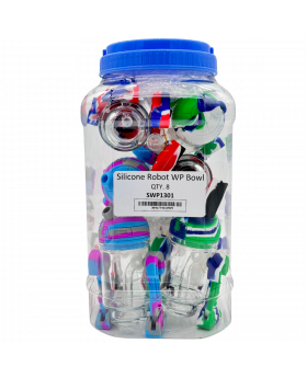 GLASS WP SIL ROBOT SWP1301 8CT