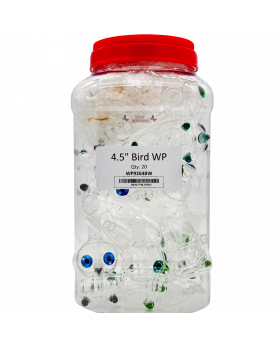 GLASS WP 4.5IN BIRD WP9264BW 20C