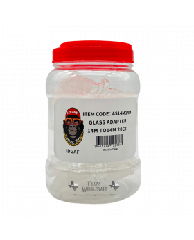 GLASS ADAPTER AS14M14M 20CT