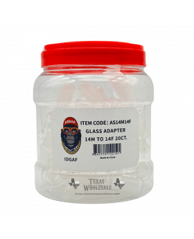 GLASS ADAPTER AS14M14F 20CT