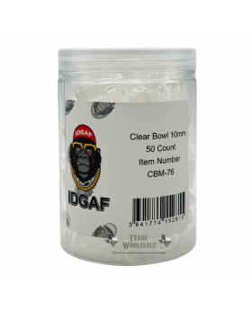 GLASS BANGER BOWL 10MM CBM76 50C