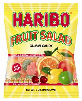 HARIBO PEG FRUIT SALAD 5OZ 12C