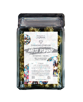 DESTROYER FLOWER 4OZ DIA WHITE