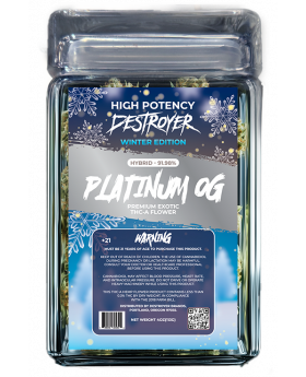 DESTROYER FLOWER 4OZ WINT PLATIN