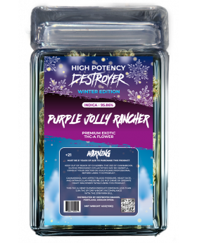 DESTROYER FLOWER 4OZ WINT PURPLE