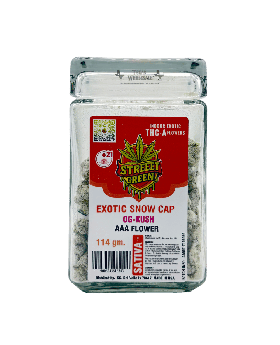 STREEET GREEN 4OZ WHT SAT OG-KUS