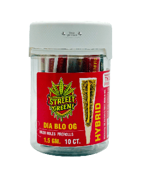 STREEET GREEN HASH 1.5G HYB 10CT