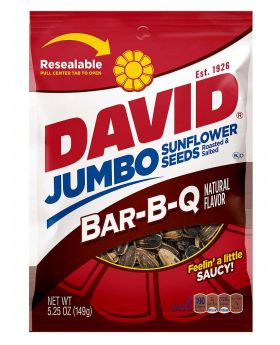 DAVID SUN JUMBO BBQ 5.25OZ 12CT