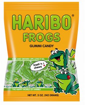 HARIBO PEG FROGS 5OZ