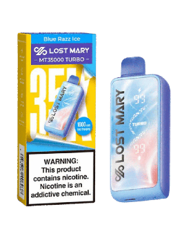 LOST MARY MT35K BLUE RAZZ ICE 5C