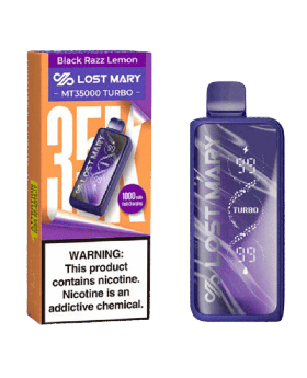 LOST MARY MT35K BLK RAZZ LEM 5CT