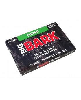 BARK PAPERS HEMP 1.25 W/TIPS 20C