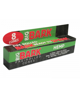 BARK CONES HEMP 8PK 24CT