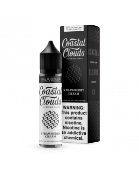 COASTAL CLOUDS 60ML STRAWBERRY CREAM 3MG