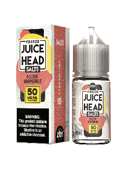 JUICE HEAD 30ML SALTS ZTN FREEZE GOLDEN GRAPEFRUIT 50MG