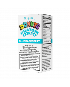 DONUTS KRATOM SHOT OG BLUE 12CT